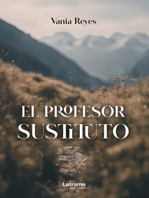 cover image of El profesor sustituto
